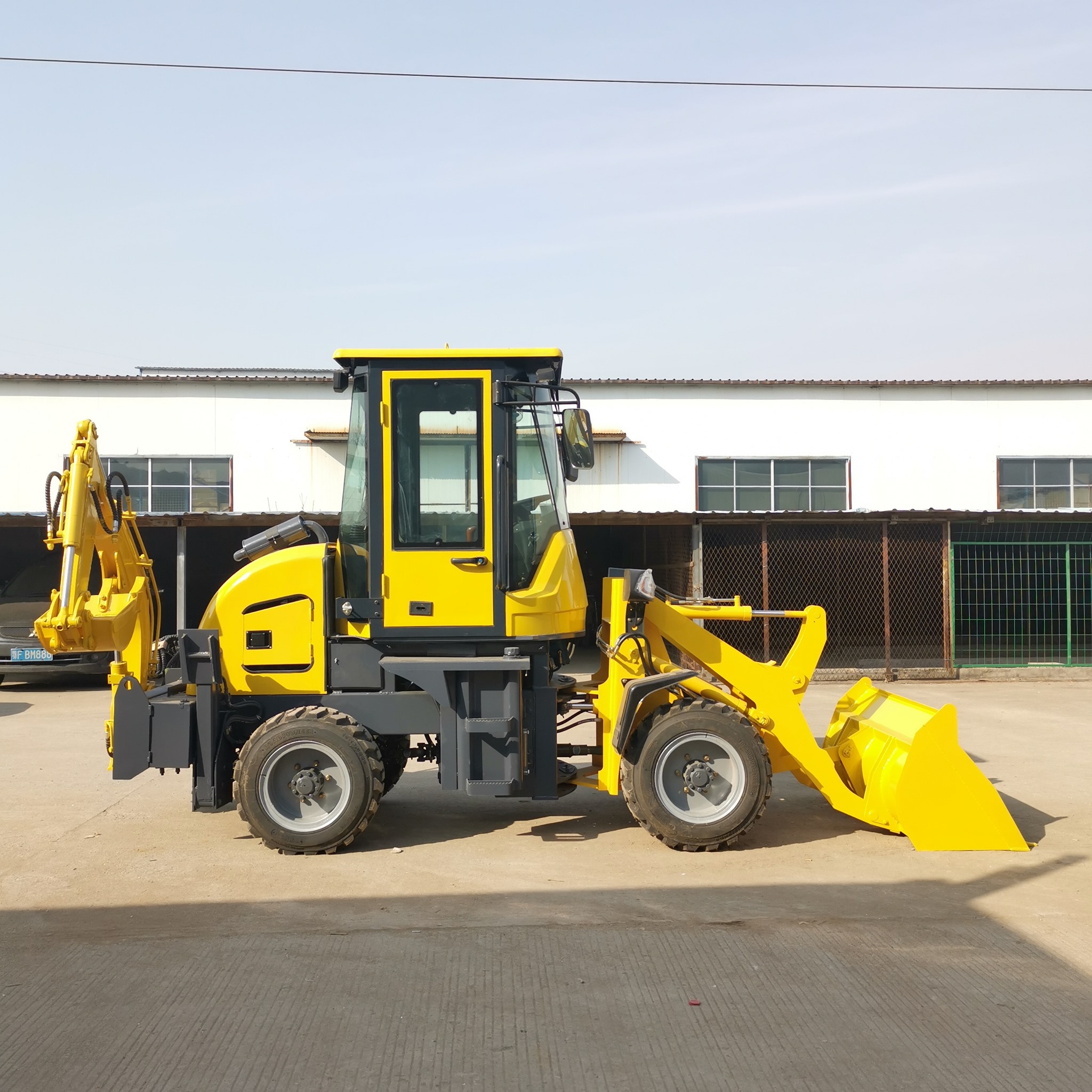 WZ10-20 small backhoe