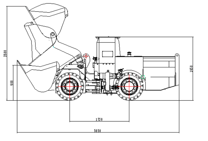 Diesel LHD WJ-0.6