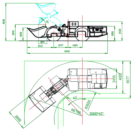 Diesel LHD WJ-4.0